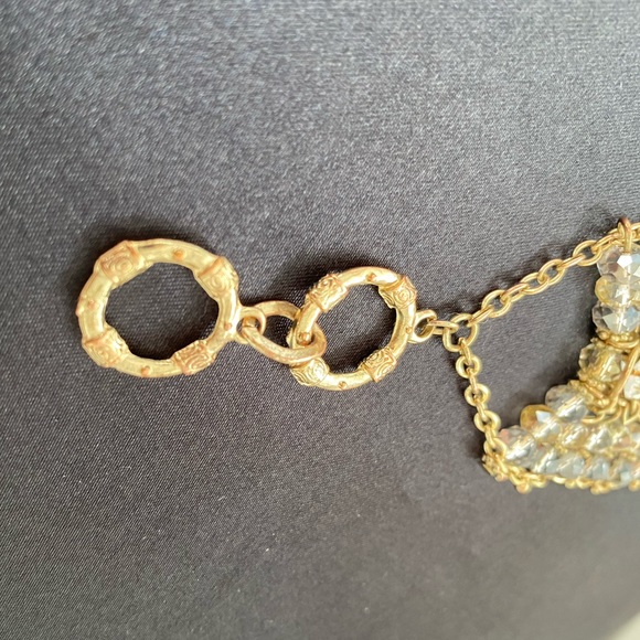 Crystal and Stone evening bracelet - Picture 7 of 7